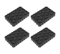 Briny River 4 Pcs Lift Rubber Damping Blocks 120x80x20mm for Scissor Jack Car Lift