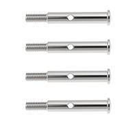 Briny River 4 Pieces 1/10 RC Car Front Axle 3637 Compatible with T Raxxas