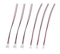 Briny River 40pcs 2.0mm Pitch 2 Pin Aerial Docking Cable Connector 51005 Male 51006 Female Connector Wire 15cm 22AWG for 1S Lipo Battery Charging