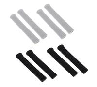 Briny River 4Pair Antislip Elastic Soft Eyeglasses Temple Tips Sleeve Eyeglass Ear Cushions 55mm Compatible with Various Styles of Glasses