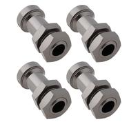 Briny River 4Pcs 17mm Hex Hub Adapter Wheel Extensions Kit Compatible with Arrma Mojave Typhon, 1:10 Scale Buggy Upgrade