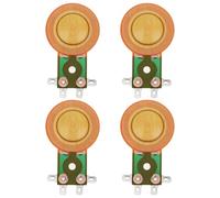 Briny River 4Pcs 25.5mm 1" Tweeter Diaphragm 8 Ohm Compatible with PRV RPDT175ph DT175Ph-S DT175 Compression Driver