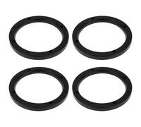 Briny River 4Pcs 6.5" Auto Car Speaker Spacer Ring Adapter Bracket Extender