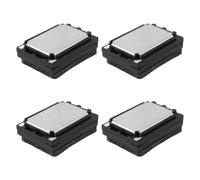 Briny River 4pcs 8 Ohm 1 Watt Max Sugar Cube Replacement Speaker Miniature with Solder Pads Speaker Suitable for DCC Sound Decoder Black (11mmx15mm)