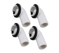 Briny River 4Pcs Air Conditioner Drain Hose Connector Suitable for 20mm Mini Split Window Air Conditioner
