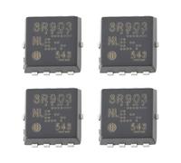 Briny River 4pcs Game Console Integrated Circuit IC Chip N-channel, 30V/20A 8R903NL Compatible with Xbox One Series QFN-8
