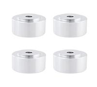 Briny River 4PCS Isolation Stand Feet Pad Aluminum Alloy Base Feet 20x20x10mm for Speakers CD Amplifier