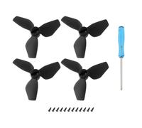 Briny River 4Pcs Quick-Release Replacement Black Propellers with Screws Wrench Compatible with DJI Neo Drone