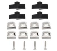 Briny River 4PCS Screw Knob Fastener Compatible with Mic Arm Stand Compatible with Various Live Streaming Devices on the Market