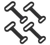 Briny River 4Pcs Window Ventilation Stay Compatible with PolyPlastic Caravan and Motorhome Windows, Black