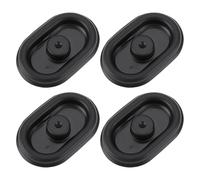 Briny River 4x Car Body Floor Underfloor Grommet Closure Plug Cover N91055001 Compatible with VW Rubber 25×45mm