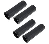 Briny River 4X Checkered Rubber Handle Covers Suitable for 32mm Outer Diameter Bicycle Trolley Handle 122x32x36mm