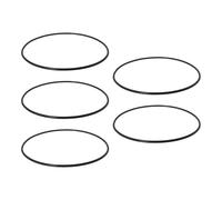 Briny River 5PCS Aquarium Cartridge Filter Rubber Seal OE 14130 / PR1413 Compatible with Marineland Magnum 200 220 330 350 Canister Filter Outer Diameter 150mm Black