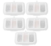 Briny River 5PCS Cordless Water Fountain Filter Compatible with EVERSWEET MAX 105 fl oz/3L Automatic Cat Fountain 13.2x10cm Pet Water Purification Filters