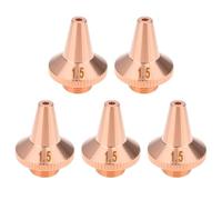 Briny River 5Pcs Laser Welding Nozzle M8 Copper Nozzles 1.5mm Cutting for Fiber Laser Welder