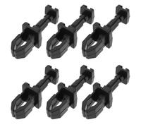 Briny River 6Pcs 1/4 RV Vent Latch Clips Replacement Compatible with Norcold 617772 9x37.5x14.2mm Black