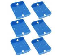 Briny River 6pcs 35mm 40mm Concealed Hinge Jig Punch Locator Drill Guide Cabinet Hinges Hole Drilling Positioning Tool