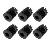 Briny River 6Pcs 3D Printer Cushioning Rubber Foot Mats Compatible with BambooLab X1 X1C P1P P1S 12.5x29x35mm