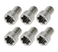 Briny River 6pcs M4 Replacement Screws Compatible with Taylormade M1 M3 SLDR R15 Weights,Golf Club Weight Screw Heads ONLY