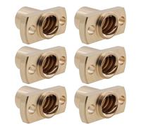 Briny River 6Pcs T8 Lead Screw Trapezoidal Nut 2mm Pitch 8mm Lead Compatible with Ender 3 CR-10 CR-10s 3D Printer