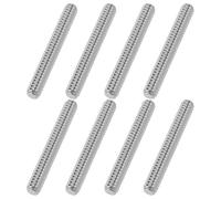 Briny River 8pcs Guitar Bridge Thumbwheel Posts 6-32 Threads Compatible with ABR-1 Bridge Silver