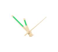 Briny River Automatic Movement Watch Hands with Green Luminous Compatible with NH35/NH36/4R/7S Movement Gold