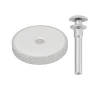 Briny River Bench Grinding Wheel Diamond Grinding Wheel with 1/4 Inch Shank for Wood Metal Threaded Repair Tungsten & Lawn Mower Blade Sharpening