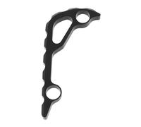 Briny River Black Aluminum Gear Backspacer Compatible with Benchmade Bugout 535 Pocket Knifes