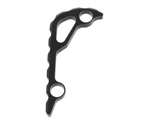 Briny River Black Aluminum Gear Backspacer Compatible with Benchmade Bugout 535 Pocket Knifes