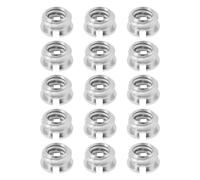 Briny River Camera Tripod Cap Adapter (15 Pcs) Brass Cap Conversion Screw 1/4" To 3/8" 5.5mm
