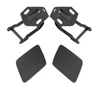 Briny River Car Front Headlight Left and Right Spray Covers and Bracket Set 31353366 31353367 Compatible with Volvo XC90 2016-2022