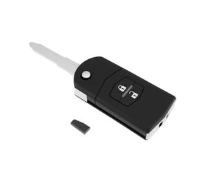 Briny River Car Radio Key Remote Control 4D63 Chip 2 Buttons 41781 Compatible with Mazda 3 5 6 CX7 (Maz24R)