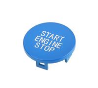 Briny River Car Stop Start Engine Ignition Button Cover Compatible BMW F40 F44 G20 G22 G05(Blue)