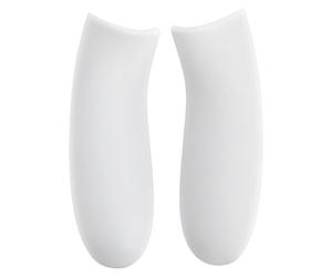 Briny River Controller Grips Cover Side Rails Compatible with Xbox Series X/S Controller, White