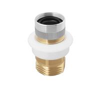 Briny River Faucet Adapter Snap Coupling Adapter, Fit Male 15/16-27 Or Female 55/64-27 to Male 3/4 Garden Hose, Compatible with Haier & Danco Washing Machines Humidifiers, Long