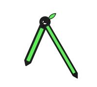 Briny River Green Luminous Hands Compatible with ETA 6497 and 6498 and Compatible with Seagull ST3600 and ST3620 Movements