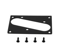 Briny River Guitar Bridge Pickup Mounting Frame Compatible with Telecaster Electric Guitars 77 x 50 mm (Black)