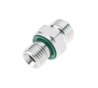 Briny River M16 to 1/4 Hydraulic Fittings Carbon Steel Connector Compatible with Mini Excavator