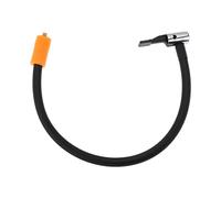 Briny River M6 Tire Inflator Hose Adapter Length 40cm for Clip-On Chuck for Tire Nozzle Car Motorcycle Bicycle Inflator Air Pump Hose Connector