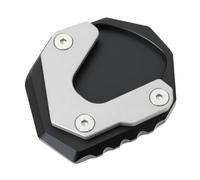 Briny River Motorcycle Kickstand Pad Plate Compatible with Honda CB750 Hornet 23-25 CB1000 Hornet 24-25, Silver