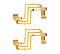 Briny River Pack of 2 LCD Camcorder Flex Cable Compatible with Sony HDR-HC5E HC7E HC9E SR10E SR210E and SR220E Models