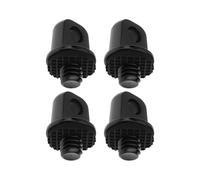 Briny River Pack of 4 1/4-20 Metal Screws for Quick Installation Connection Screws for Camera Strap Made of Aluminium Alloy for Camera Neck Hand Strap Sling Black