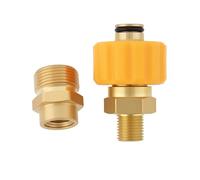 Briny River Pressure Washer Adapter TR22 IG Easy Lock to M22 AG Compatible with Kärcher HD HDS ProHD Series with TR22 Easy!Lock Thread