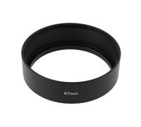 Briny River Screw-in Mount Standard Aluminum Alloy Lens Hood For Lenses with 67mm Front Filter Thread