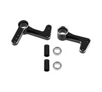 Briny River TARC-001BK Aluminum Steering Arms Bearing Steering Set for 1/10 Compatible with Team Associated RC10 Electric Buggy Upgrade Part
