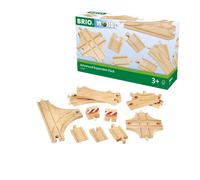 BRIO 33307 Expansion Pack - Advanced Wooden Train Track for Kids Age 3 Years Up - Compatible with all BRIO Railway Sets & Accessories