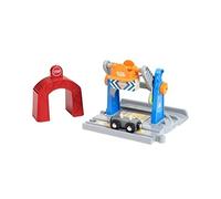 BRIO 33827 World Smart Tech Harbour Crane for Kids age 3 years and up compatible with all train sets, Multicoloured