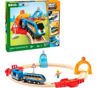 BRIO World Smart Tech Sound Action Tunnel Circle Battery Powered Train Set for Children Age 3 Years Up [Amazon Exclusive]