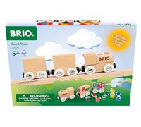 BRIO 36006 Wooden Train for Painting, Customisable DIY Wooden Toy Train for Children from 5 Years