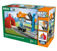 BRIO BRIO World Smart Tech Lift & Load Crane 33827 Wood 33827